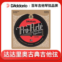 Dadario Classical Guitar Strings A Set Of Nylon Strings Standard Tension EJ45 Classical Guitar Strings