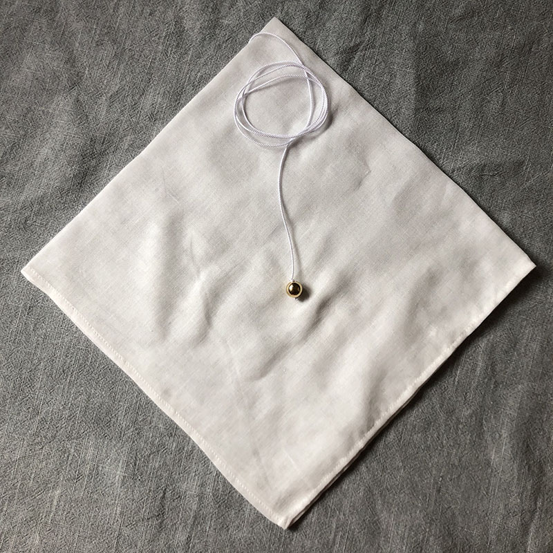 Shakuhachi new model dew cut wipe water cloth inside the tube clean