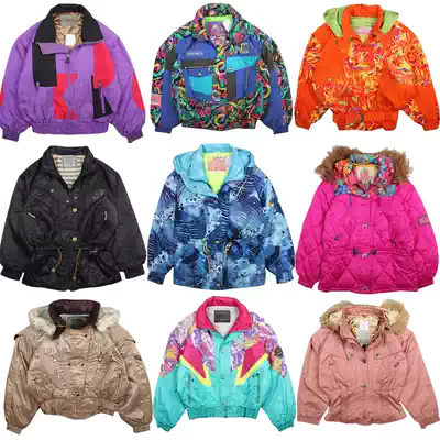 Ancient vintage outdoor warm windproof waterproof fluorescent Thunderbolt half zipper assault jacket ski suit men and women F54