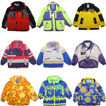 Ancient vintage outdoor warm windproof waterproof fluorescent Thunderbolt half zipper assault jacket ski suit men and women F52