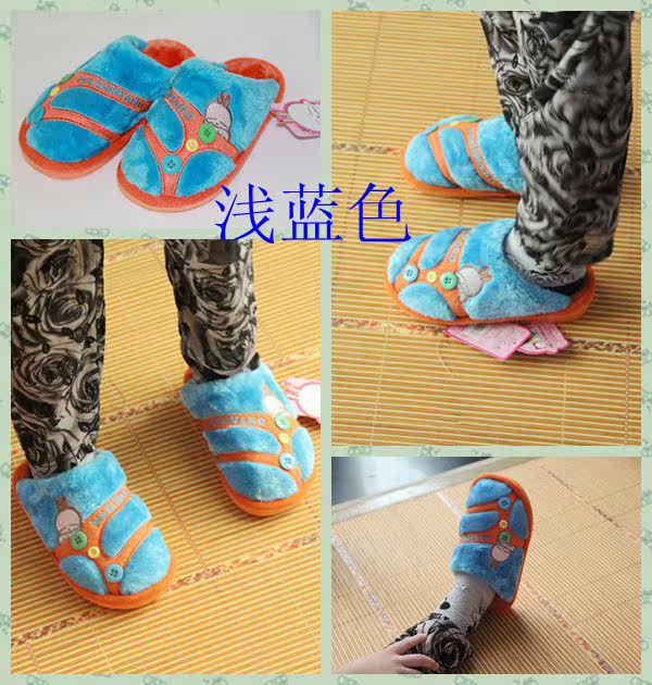 Pantoufles enfants en suède pour hiver - semelle caoutchouc - Ref 1018628 Image 52