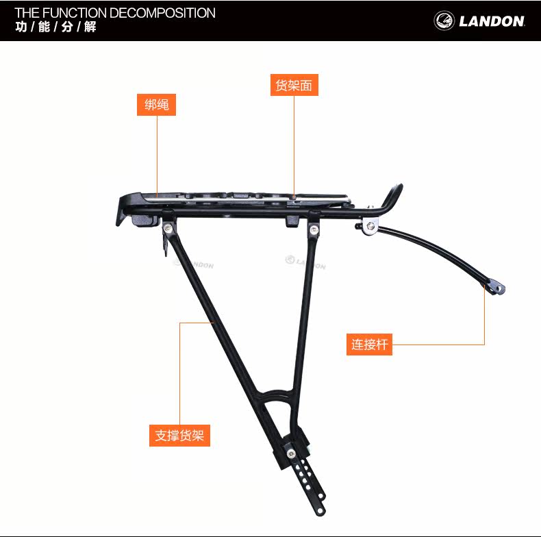 Porte-bagages pour vélo LANDON - Ref 2414034 Image 10