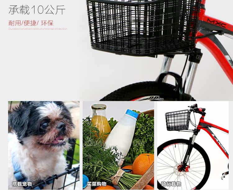 Panier pour vélo LANDON en plastique - Ref 2266383 Image 11