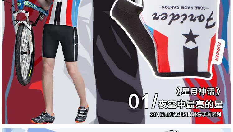 Gants de cyclisme mixte LANDON - Ref 2238981 Image 18