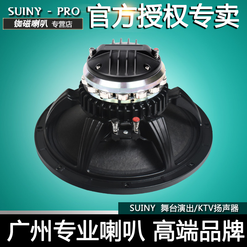 SUINY 15-inch coaxial anti-listening audio dedicated horn monitor speaker neodymium magnetic professional stage SC157579
