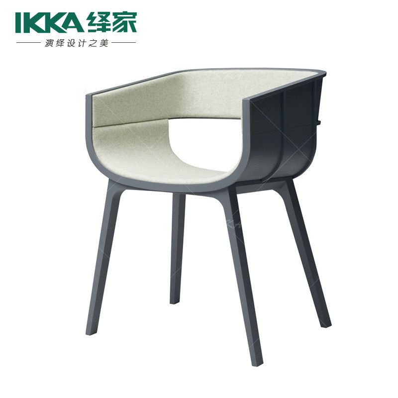 Nordic Modern Casual Chair Designer Creative Personality Solid Wood Boat Chair Dining Chair Sub Hotel Outdoor Chairs