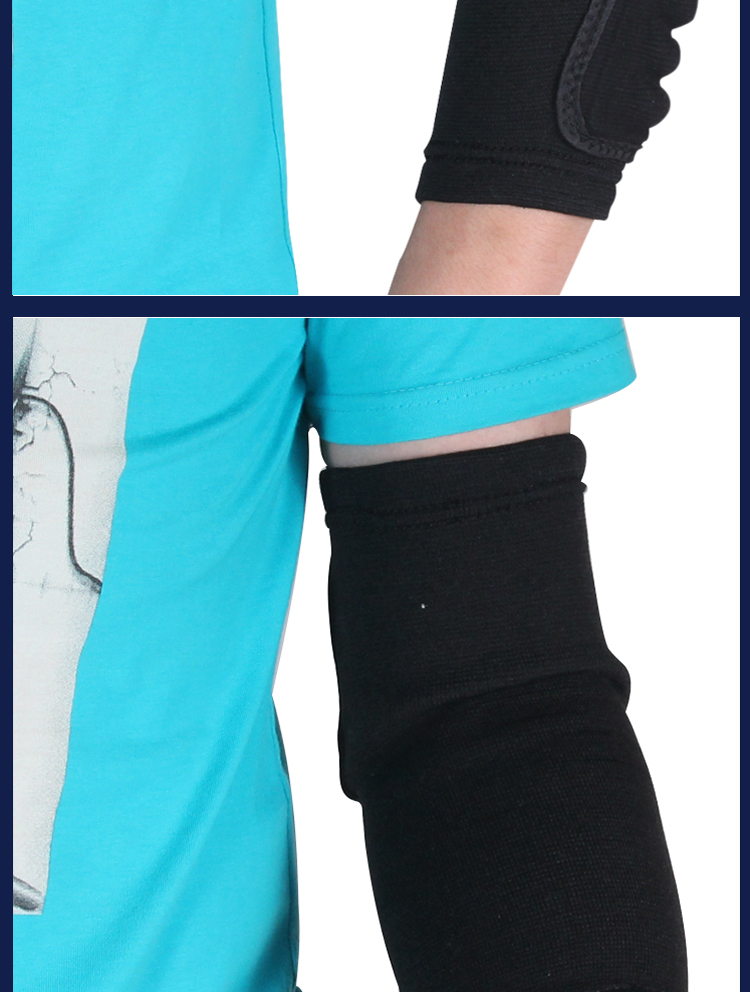 Silicone Sponge Khuỷu tay Thủ môn Bóng chuyền Bóng rổ Long Armband Drop-Proof Chống va chạm Thể thao Thiết bị bảo vệ - Dụng cụ thể thao băng bảo vệ đầu gối