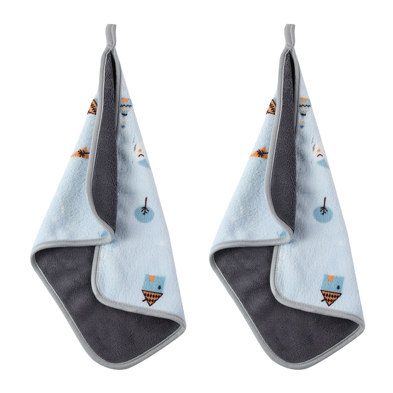 Thickened car wash towel, absorbent and lint-free special car cloth, car rag, car interior cleaning glass