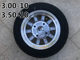 Electric Vehicle 3.00 300-10 Tubeless Tire Tricycle Tire 3.50 350 Motorcycle Front Wheel with Steel Rim