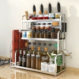 304 Кухня из нержавеющей стали Полны на пол Многофункциональный настенный хранение