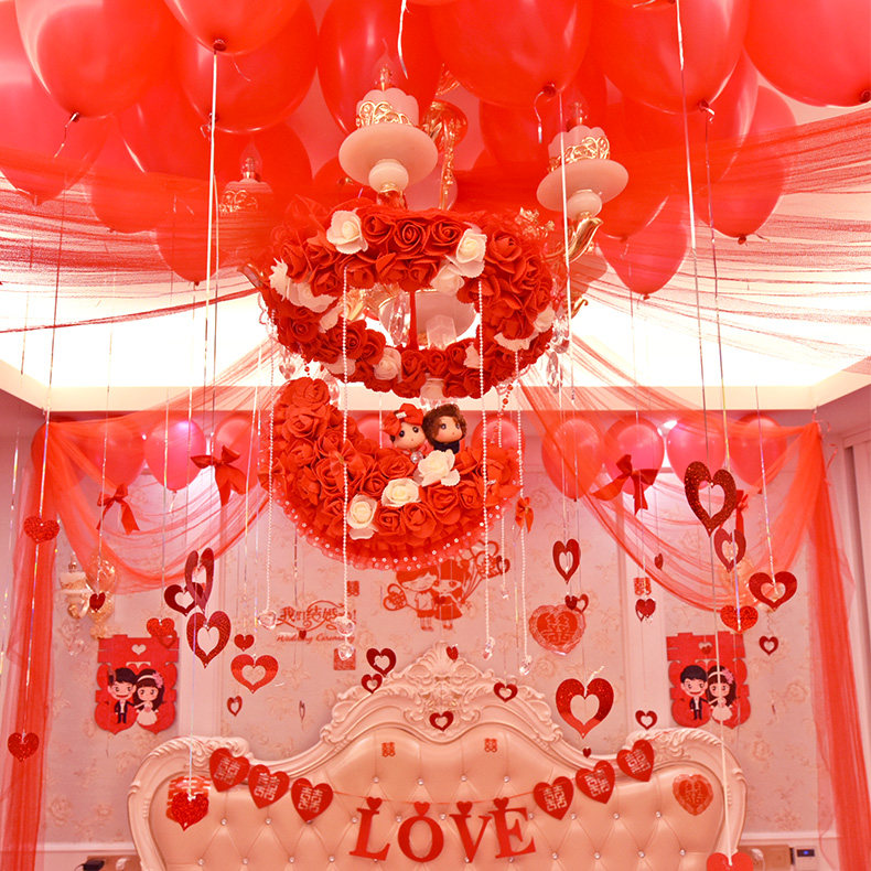 Creative Wedding House Placement Flowers Ball Romantic Wedding Supplies Wedding Decoration Laflower Wedding items Kits Bedroom New room