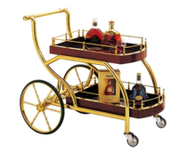 Famous wine water truck 4s shop service car multi-function trolley snack car Noble delivery car KTV hotel cart
