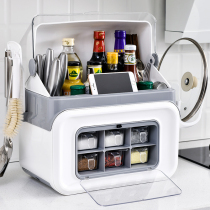 Kitchen shelving Seasoning Frame Sub-Tool Holder Spoon Scoop Chopsticks containing box Supplies Home Large Fully Contained Gods