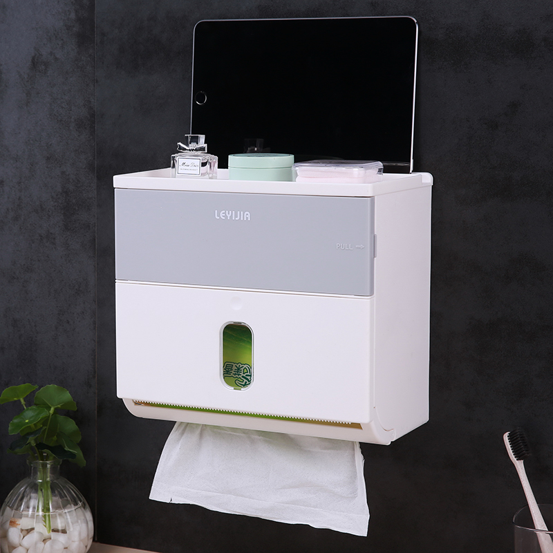 Toilet Paper Box Makeup Room Toilet Paper Towel Box Free of perforated drum toilet paper Toilet Paper Toilet Paper Box Waterproof Toilet Paper Shelf
