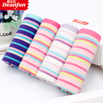 Butterfly Anven Woman Briefs Lady Briefs Striped Modale Soft Comfort Breathability Sensation In Waist Flat Corner Gift Box Dress