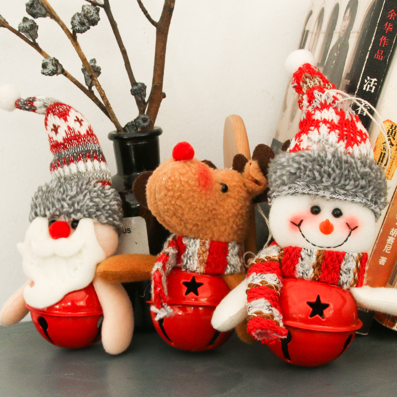 Christmas Scene Arrangement Charm Doll Doll Christmas Tree Ornament Pendant Kindergarten Gift Cute Ornament