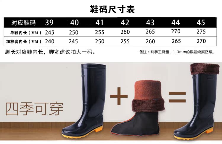 Chaussures - bottes caoutchouc homme pour printemps - semelle tendon - Ref 963127 Image 9
