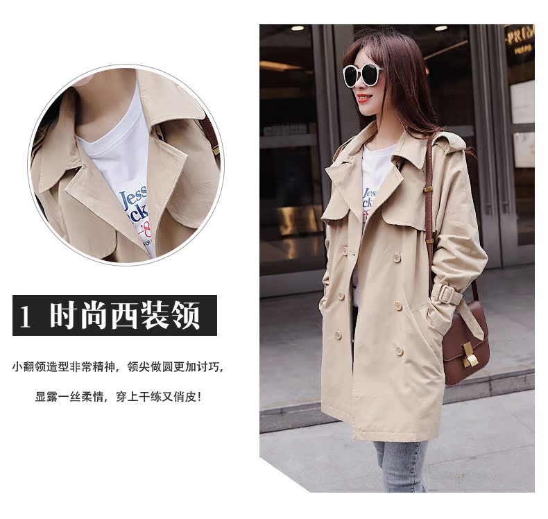 Trench pour femme en Coton - Ref 3226088 Image 11