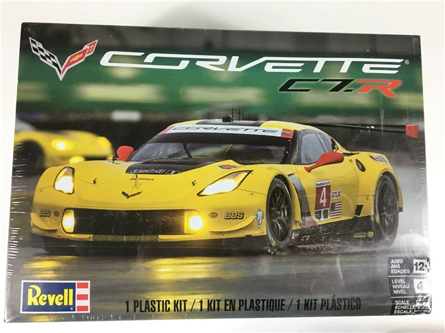 REVELL сборная модель сборная машина 1/25 Chevrolet Corvette C7.R