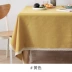 Khăn trải bàn cotton và lanh Nhật Bản không thấm nước, chống thấm dầu, chống đóng cặn, gió cách nhiệt dùng một lần, bàn cà phê cao cấp, tấm lót bàn vải hình chữ nhật khăn trải bàn tết khăn trải bàn tiệc cưới Khăn trải bàn