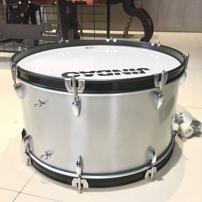 Jinbao JBMB2412A Army Drum 24 inch shoulder-to-shoulder traveling percussion instrument Young Pioneer Adult Drum