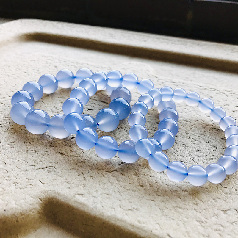 Certificate Collection class Turkish natural blue cord hand crystal string male and female couple jewelry jewelry