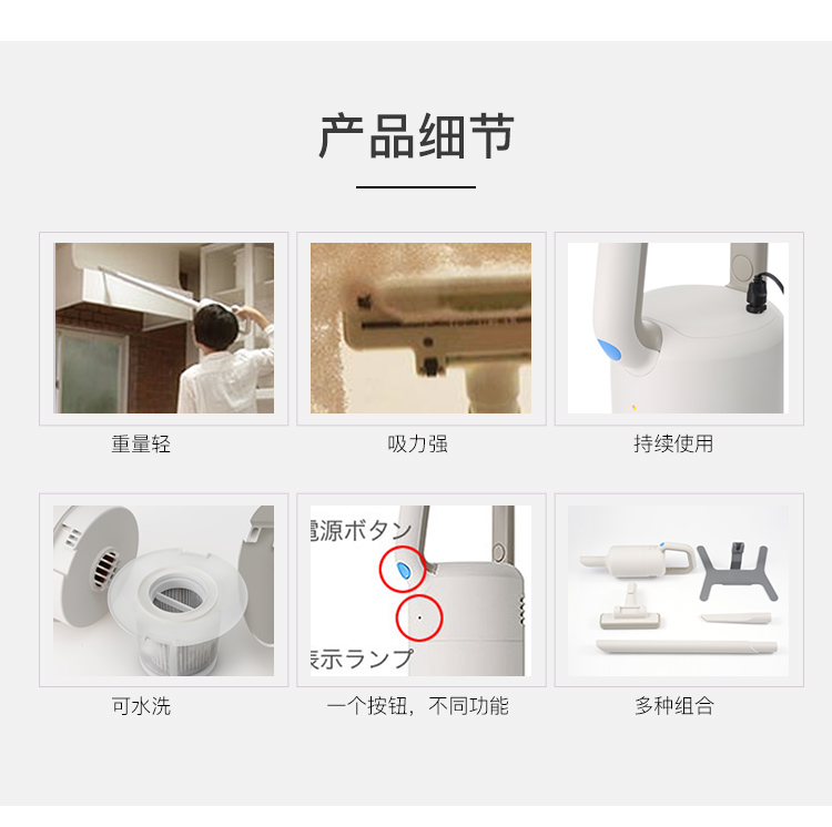 Nhật Bản ± 0 Nagasawa Naoto Máy hút bụi không dây tích cực và không âm XJC-Y010 Sạc máy hút bụi màu xanh - Máy hút bụi máy hút bụi cầm tay xiaomi deerma d