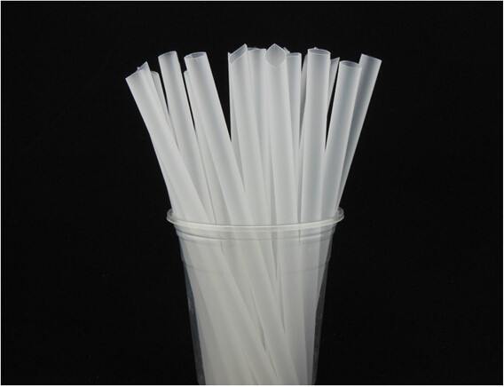 Water bar coco pearl milk tea straws milk tea coffee cold drink straws transparent thick straws long 23CM