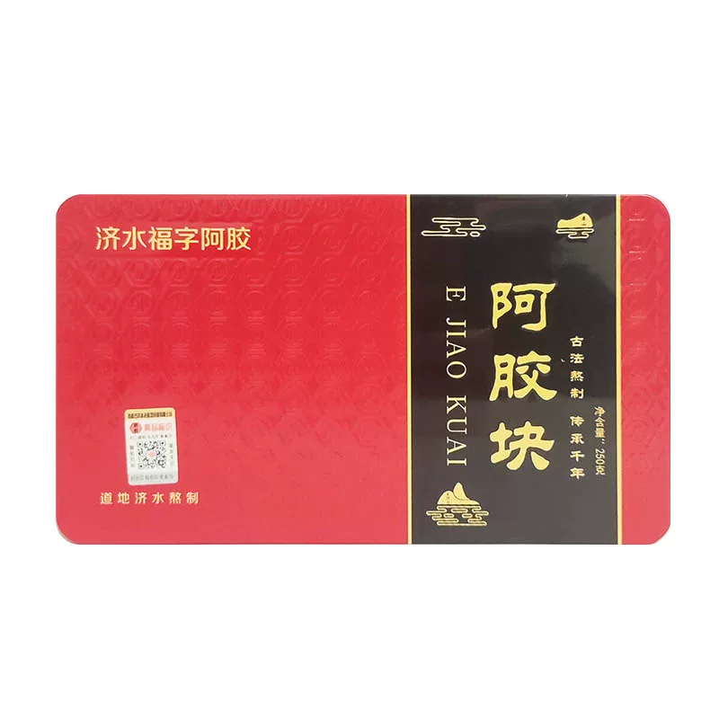 Jishui Fu персонажная лошадь-желатиновый блок 250г блок оленья клей коробка железная взрослая дань клей Guji Shui Лаожаофанг настоящий