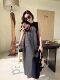 French-Style Sleeveless Long Dress for Women, 2024 Summer New Style, High-End Little Black Dress, Loose and Slimming Dress