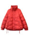 Red Short Korean-Style down Jacket for Petite Women, 2023 Winter New Fashion, 90% White Duck Down, Stand Collar Coat