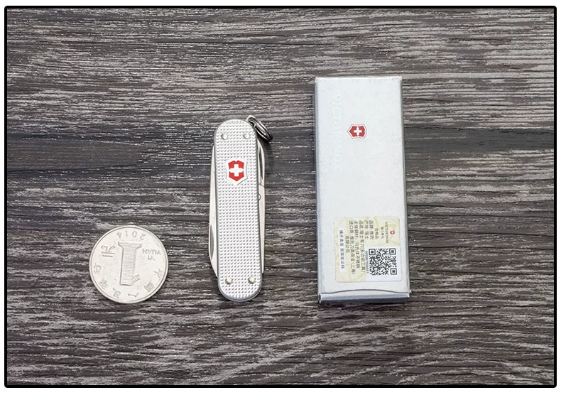 Victorinox Swiss Army Knife 58 MÉT mô hình 0.6221.26 hợp kim nhôm xử lý đa chức năng folding knife nhập khẩu