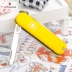 Victorinox Swiss Army Knife 58MM Yellow Model 0.6223.8 Dao đa gấp Mini Fruit Fruit dao đa năng quân đội Nga Swiss Army Knife