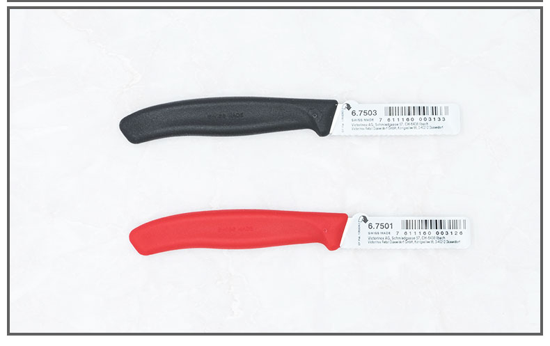 Victorinox Victorinox Swiss Army Knife Fruit Fruit 6.7501 Red 6.7503 Đen Chef khắc Dao khắc dao dao quân dụng