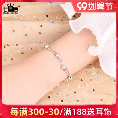 925 sterling silver simple girlfriends hand female sister token ancient style hand fresh personality ins niche birthday gift