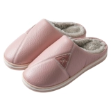 Зимняя обувь, зимние удерживающие тепло флисовые милые тапочки на платформе