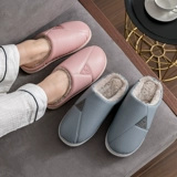 Зимняя обувь, зимние удерживающие тепло флисовые милые тапочки на платформе