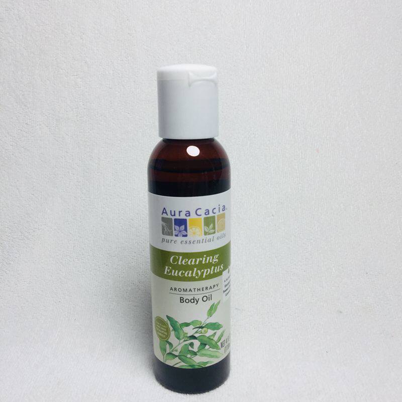 American Aura Cacia Aromatherapy Body Massage Oil Refreshing Eucalyptus Eucalyptus Eucalyptus Oil Control Purification 118ml