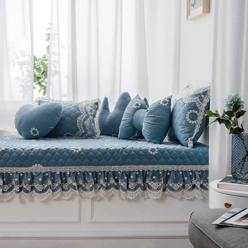 Sofa pillow core chair pillow Nordic style solid color pillow living room back pillow case special-shaped bedside cushion cover