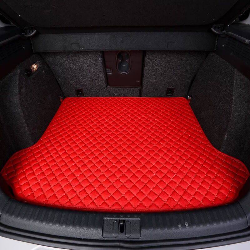 2020 new 21 special car special car trunk cushion single sheet main cushion red universal waterproof rear end box cushion