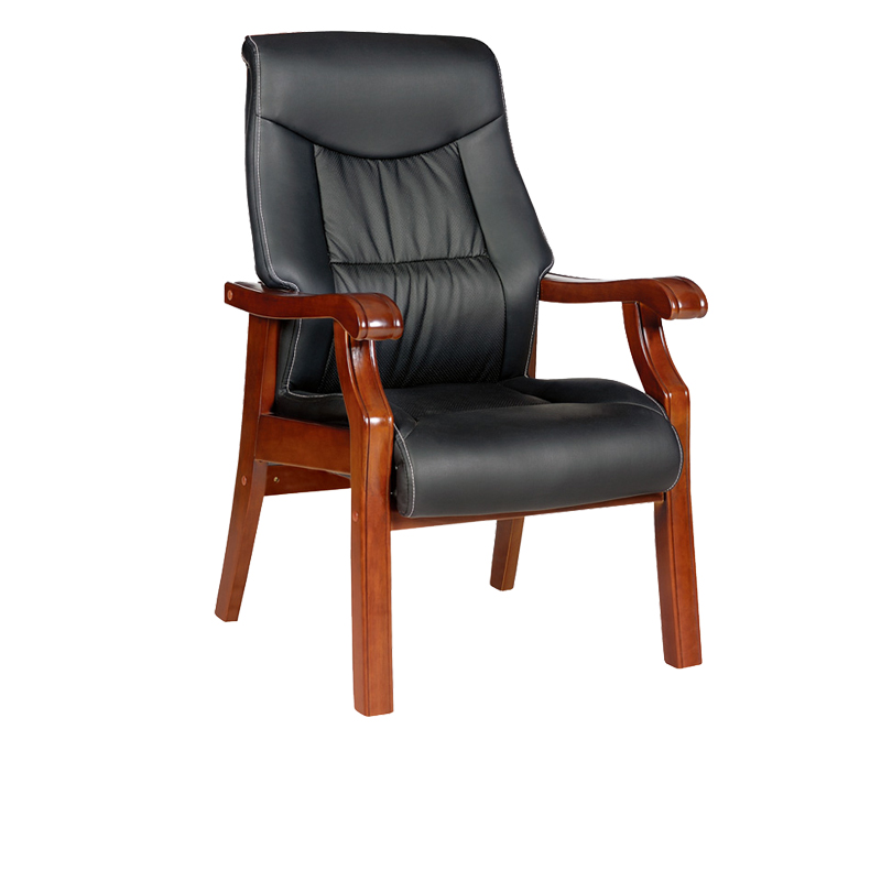 Solid wooden chair Solid wooden office chair PC chair front chair Xipin wooden chair office chair