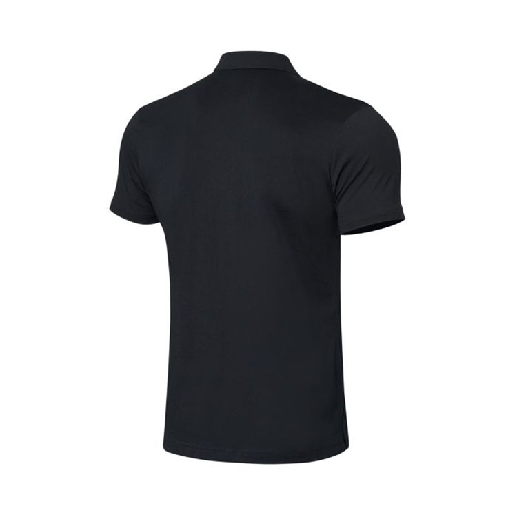 Li Ning ngắn tay nam 2019 cotton mới thoáng khí thấm mồ hôi POLO sơ mi thường xuyên tập luyện thể thao ve áo mùa hè - Áo polo thể thao áo thun nam polo