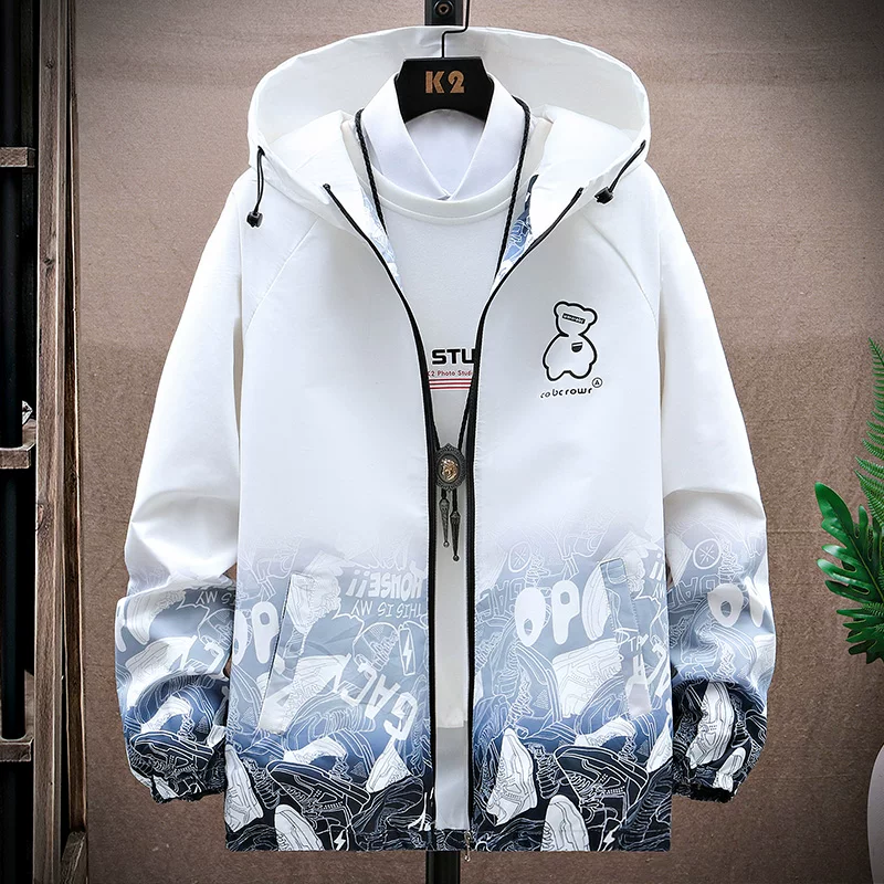 Осенняя универсальная тонкая куртка для студентов для отдыха, корейский стиль, для подростков, оверсайз