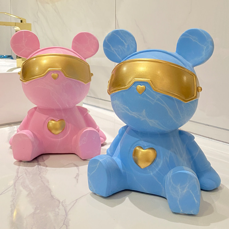 Internet celebrity cute piggy bank boy can only get in and out of super large capacity children's large piggy bank gift for girls