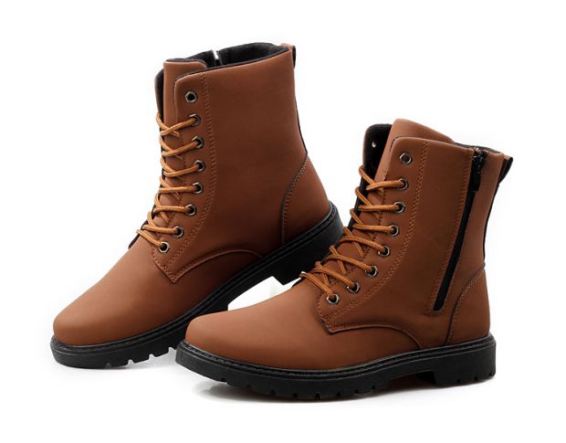 Mùa thu và mùa đông mới Giày bốt Martin của Hàn Quốc giày Chelsea Boot nam chính hãng