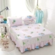 Bông bedspread giường váy một mảnh vỏ bảo vệ 1,5 / 1,8 m tấm trượt phim hoạt hình bông trẻ em giường của - Váy Petti váy giường đẹp	