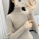 Turtleneck sweater women's new slim fit pullover bottoming shirt