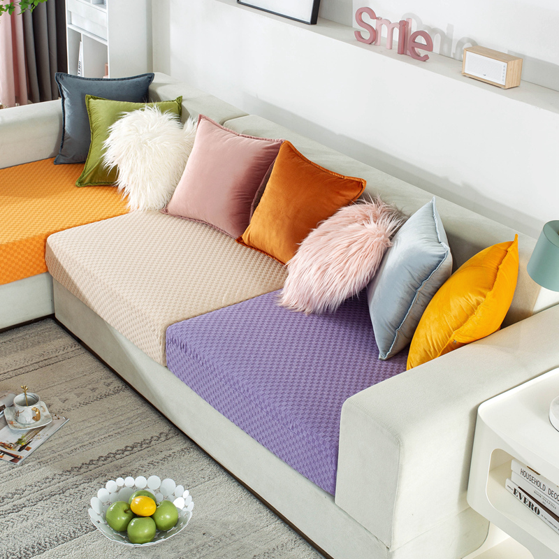 Elastic Sofa Sleeve Hood Universal Full Package Sofa Cushion Sleeve Sofa Cover All Season Universal Sofa single-double combination