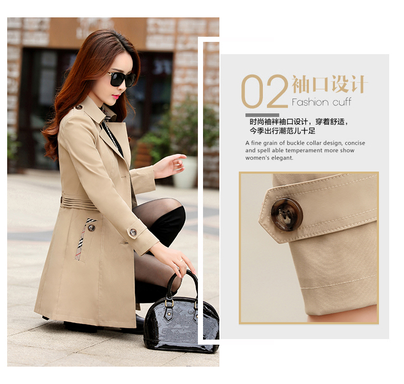 Trench pour femme en Polyester - Ref 3226745 Image 9