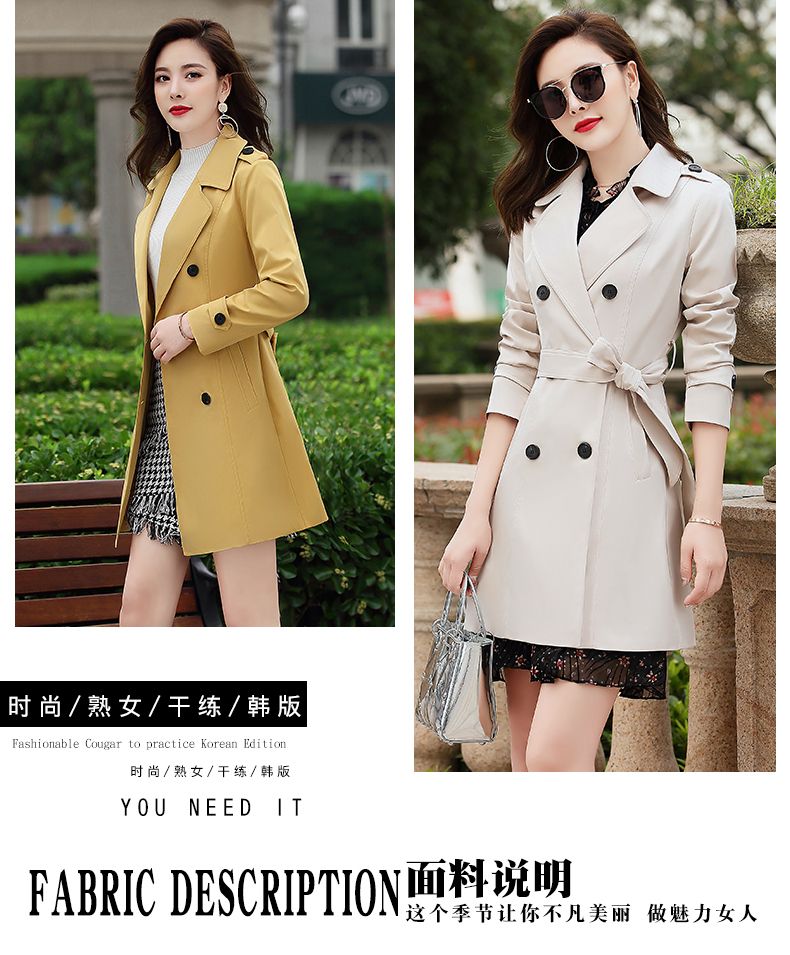 Trench pour femme en Polyester - Ref 3227263 Image 8